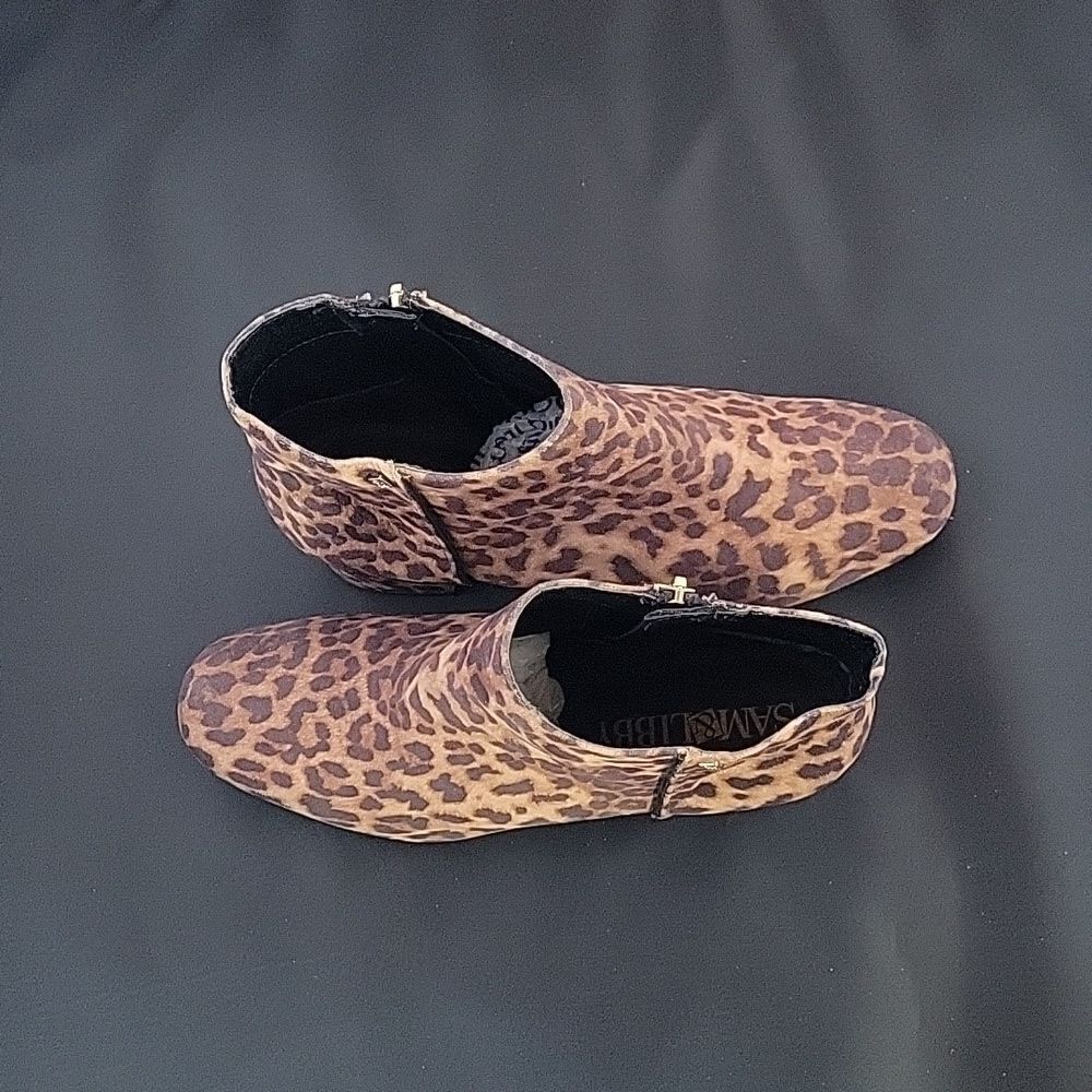SAM&LIBBY LEOPARD PRINT SIDE ZIPPER CLOSURE WOMEN… - image 6